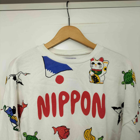 プニュズ PUNYUS NIPPON総柄スウェット レディース JPN:3