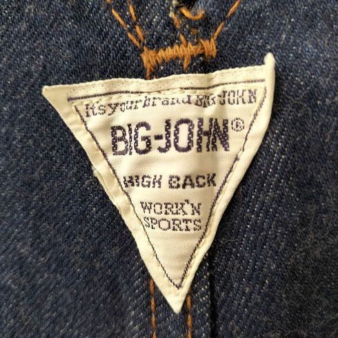 ビッグジョン BIG JOHN 1417 デニムオーバーオール メンズ 30/33