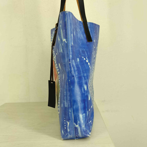 マルニ MARNI 石膏像プリント PVC トートバッグ レディース