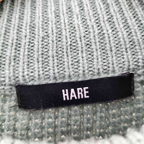 ハレ HARE ステッチデザイン ニット メンズ FREE