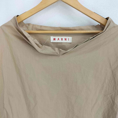 マルニ MARNI イタリア製 ドレープ 七分袖 ブラウス レディース EUR:40