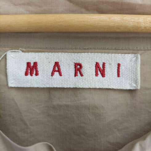 マルニ MARNI イタリア製 ドレープ 七分袖 ブラウス レディース EUR:40