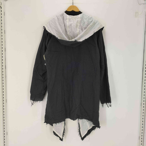 ザラマン ZARA MAN 切りっぱなし ガウンフーディ メンズ JPN:M