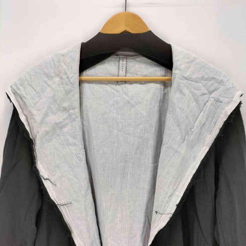 ザラマン ZARA MAN 切りっぱなし ガウンフーディ メンズ JPN:M