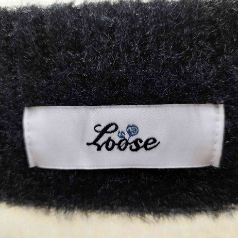 ルース Loose ボリュームスリーブ オーバーシャギーニット メンズ JPN:M