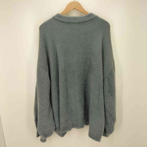 ルース Loose ボリュームスリーブ オーバーシャギーニット メンズ JPN:L