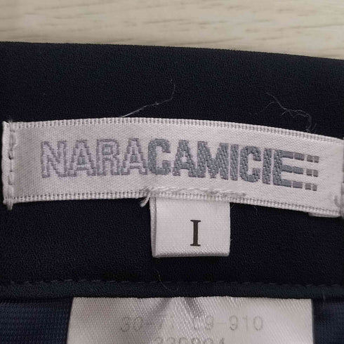ナラカミーチェ NARACAMICIE プリーツ ワイドクロップドスラックス レディース JPN:1