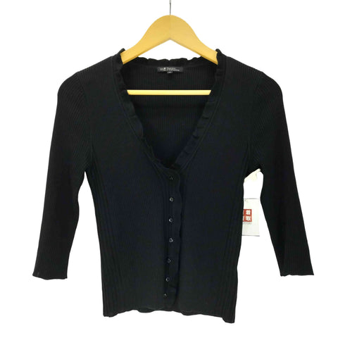 ニジュウサンク 23区 リブニット カーディガン レディース JPN:38