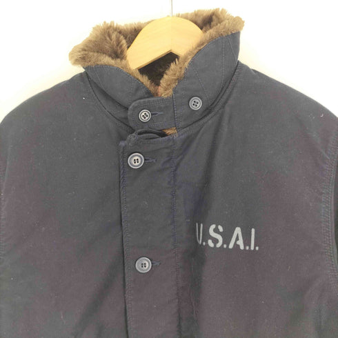 アルファインダストリーズ ALPHA INDUSTRIES N-1 デッキ ジャケット フライト ジャケット メンズ import:L