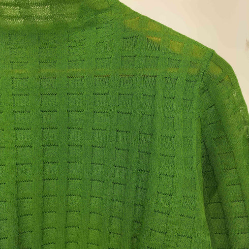 アメリ AMERI PLAID SHEER TURTLE KNIT レディース FREE