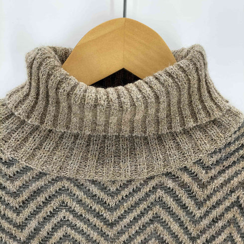 ユキトリイ YUKI TORII モヘヤ混 ハイネックウールニット レディース JPN:40