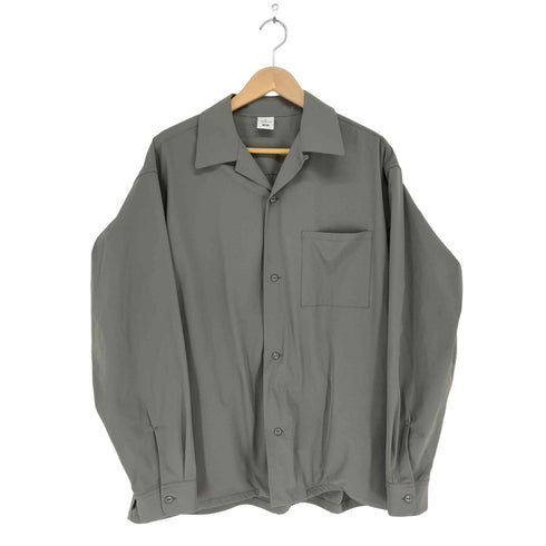 TRIANTAN オーバーサイズ オープンカラーL/S シャツ メンズ M