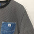リー Lee デニムポケット コットンボーダー半袖Tシャツ メンズ JPN:M