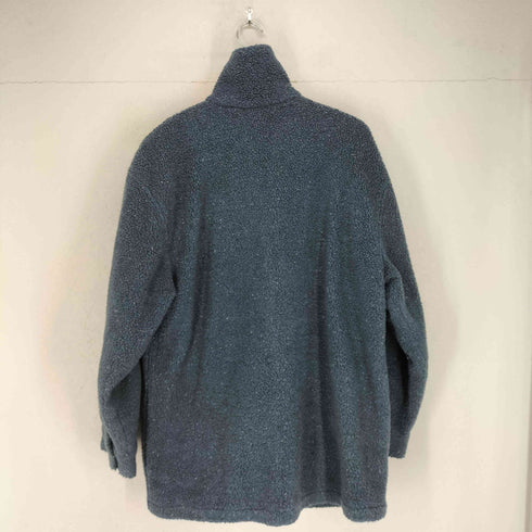 ヘインズ Hanes 90s- ネップ加工ボアジップジャケット メンズ M