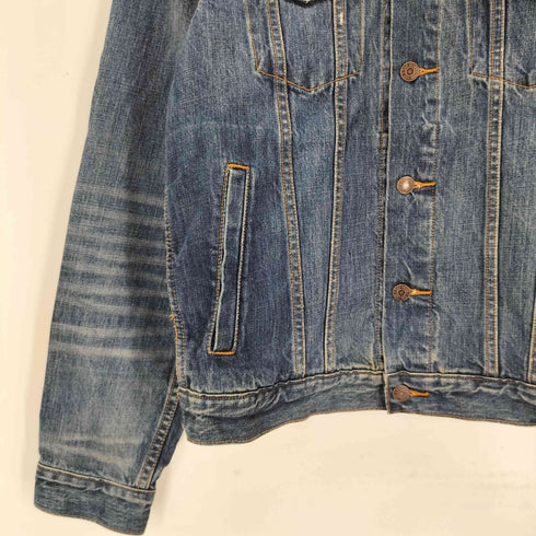 ギャップ Gap リメイク加工 バンドプリント HERITAGE JACKET メンズ JPN:M