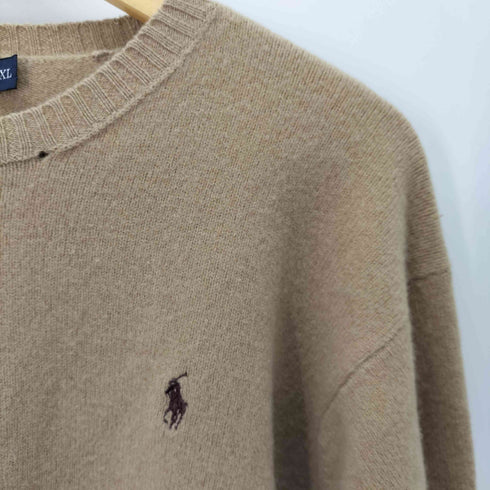 ポロバイラルフローレン Polo by RALPH LAUREN ポニー刺繍 ウールニット メンズ JPN:XL