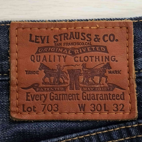 リーバイス Levis 703 USED加工 ジップフライ デニムパンツ メンズ W30L32