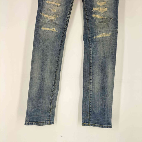 N NUMBER ダメージ加工スキニーデニム メンズ JPN:S