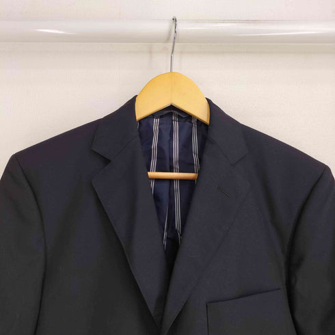 ブルックスブラザーズ BROOKS BROTHERS USA製 I8I8 ウール カバーオール 3B テーラードジャケット 紋章ボタン 背抜き 裏地ストライプ メンズ  38R