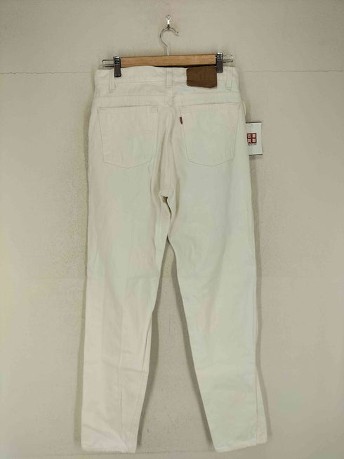 リーバイス Levis 90s ボタン裏513 スモールe 550 テーパードホワイトデニムパンツ メンズ