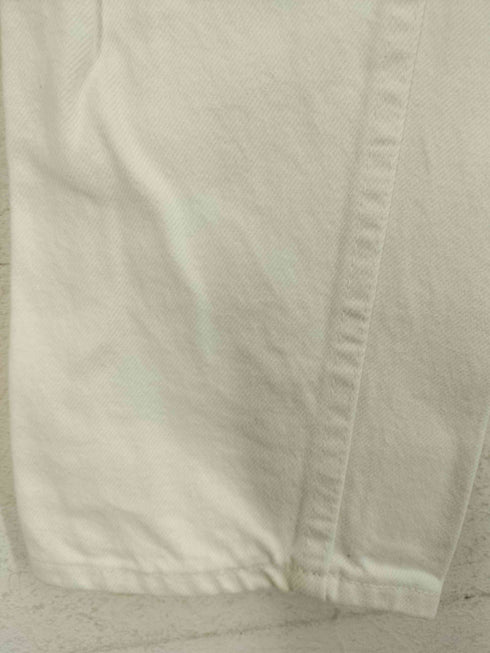 リーバイス Levis 90s ボタン裏513 スモールe 550 テーパードホワイトデニムパンツ メンズ