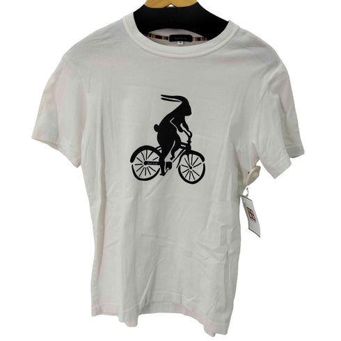 ポールスミス Paul Smith うさぎ 自転車 グラフィックデザイン Tシャツ メンズ M