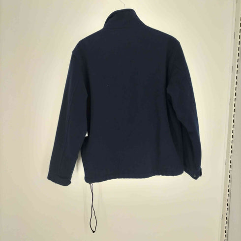 ポロバイラルフローレン Polo by RALPH LAUREN 90S ポニー刺繍 裏地キルティング ドローコード ウール スタンドネック ジャケット メンズ import:M