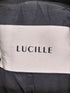 LUCILLE スパンコールクロップドテーラードジャケット import レディース