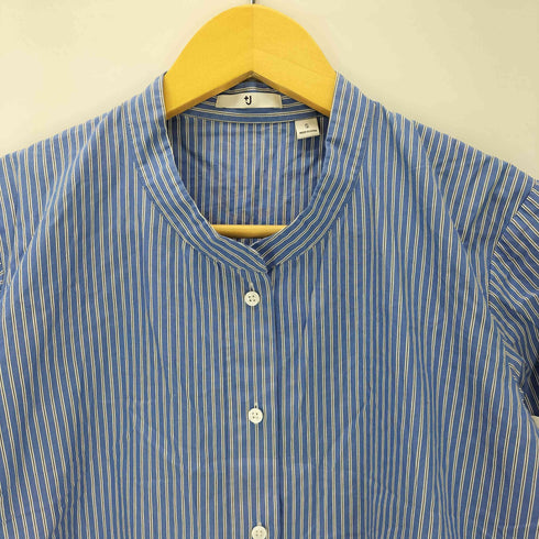 ユニクロプラスジェイ UNIQLO+J スーピマコットンストライプシャツジャケット レディース JPN:S