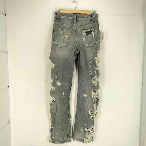 ザラ ZARA フレアダメージデニム レディース EUR 36