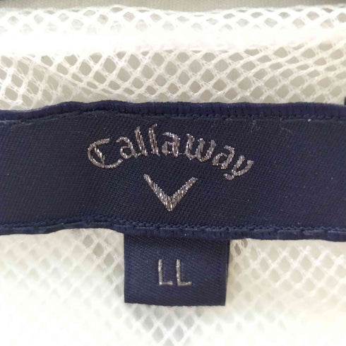 キャロウェイ Callaway 袖プリント ジップアップジャケット メンズ LL