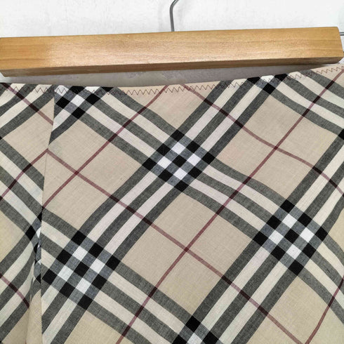 バーバリーブルーレーベル BURBERRY BLUE LABEL ノバチェックミニスカート レディース 38