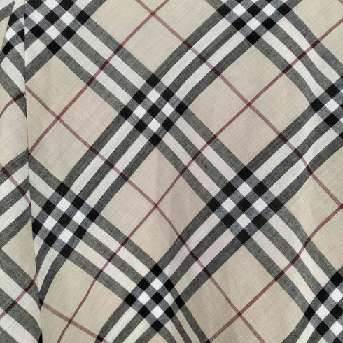 バーバリーブルーレーベル BURBERRY BLUE LABEL ノバチェックミニスカート レディース 38