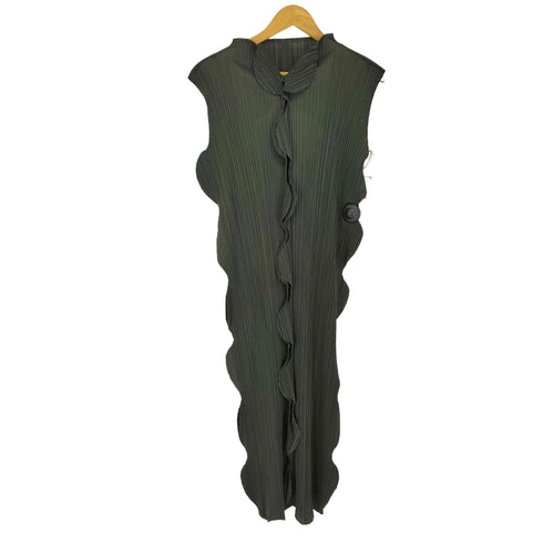 プリーツプリーズイッセイミヤケ PLEATS PLEASE ISSEY MIYAKE 変形 プリーツノースリーブワンピース レディース JPN:3