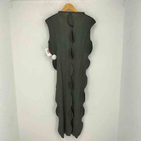 プリーツプリーズイッセイミヤケ PLEATS PLEASE ISSEY MIYAKE 変形 プリーツノースリーブワンピース レディース JPN:3