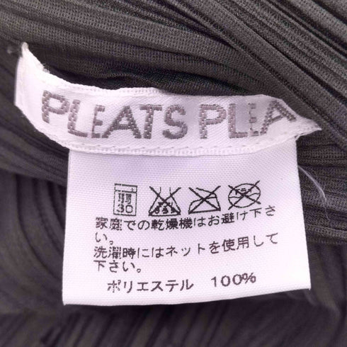 プリーツプリーズイッセイミヤケ PLEATS PLEASE ISSEY MIYAKE 変形 プリーツノースリーブワンピース レディース JPN:3