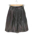 MADE IN ITALY GENUINE LEATHER リアルレザーショートパンツ レディース US 6