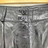 MADE IN ITALY GENUINE LEATHER リアルレザーショートパンツ レディース US 6
