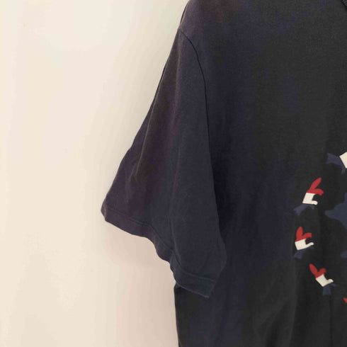 メゾンキツネ MAISON KITSUNE トリコロール フォックス Tシャツ メンズ L