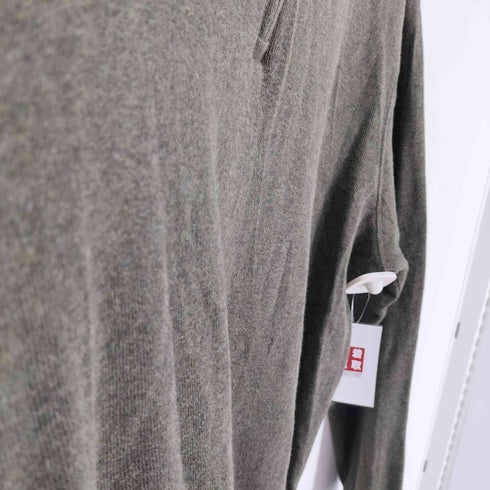 ポロラルフローレン POLO RALPH LAUREN ESTATE RIB ポニー刺繍 ハーフジップ スウェット メンズ import:L