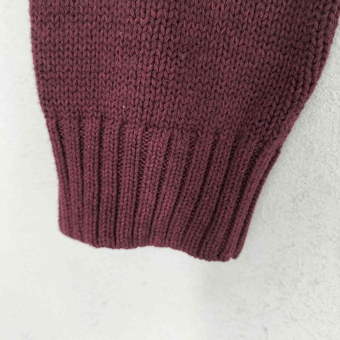 チャップス CHAPS ボトルネックハーフボタンニットコットンセーター メンズ  L