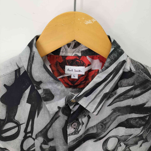 ポールスミス Paul Smith シザーハンズシャツ メンズ L