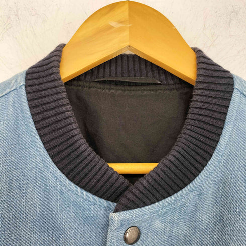 サタデーズニューヨークシティ Saturdays NYC WELSH DENIM VARSITY JACKET メンズ import:S