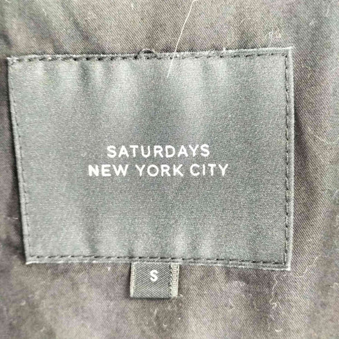サタデーズニューヨークシティ Saturdays NYC WELSH DENIM VARSITY JACKET メンズ import:S