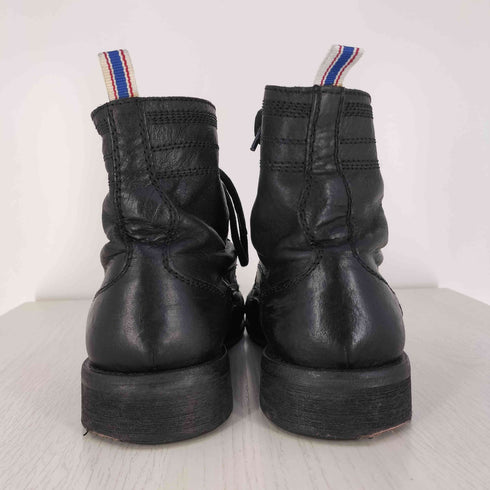 ディーゼル DIESEL レザーレースアップブーツ メンズ EUR:42.5