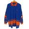 Boss 90-00S 韓国製 65/35 ポリコットン ボーダー L/S ポロシャツ メンズ import:XXL