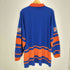 Boss 90-00S 韓国製 65/35 ポリコットン ボーダー L/S ポロシャツ メンズ import:XXL