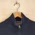 トミーヒルフィガー TOMMY HILFIGER ハーフジップボトルネックコットンニット メンズ L