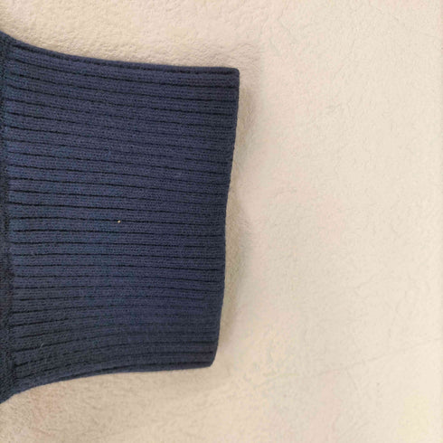トミーヒルフィガー TOMMY HILFIGER ハーフジップボトルネックコットンニット メンズ L