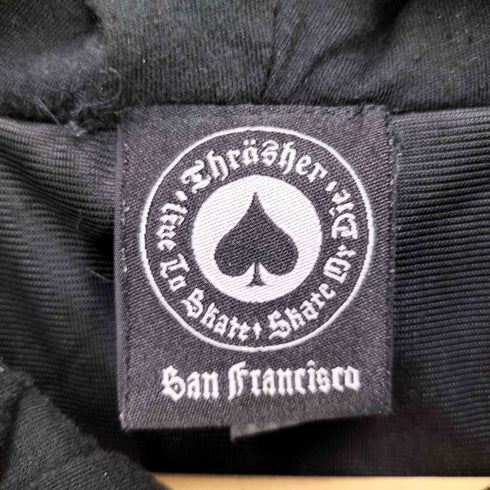 スラッシャー THRASHER フーデッドブルゾン メンズ JPN:M